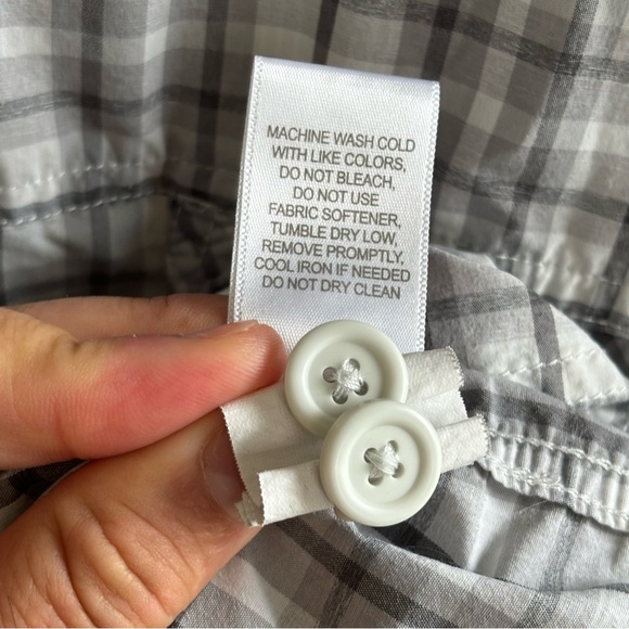 Alaskan Hardgear AKHG Duluth Vented Gray Plaid Button Up L/S Shirt Men's 2XL - Picture 5 of 7